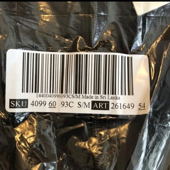 PINK Victoria Secret Black Mock Neck Anorak JACKET Size M (Oversized) - Picture 6 of 7